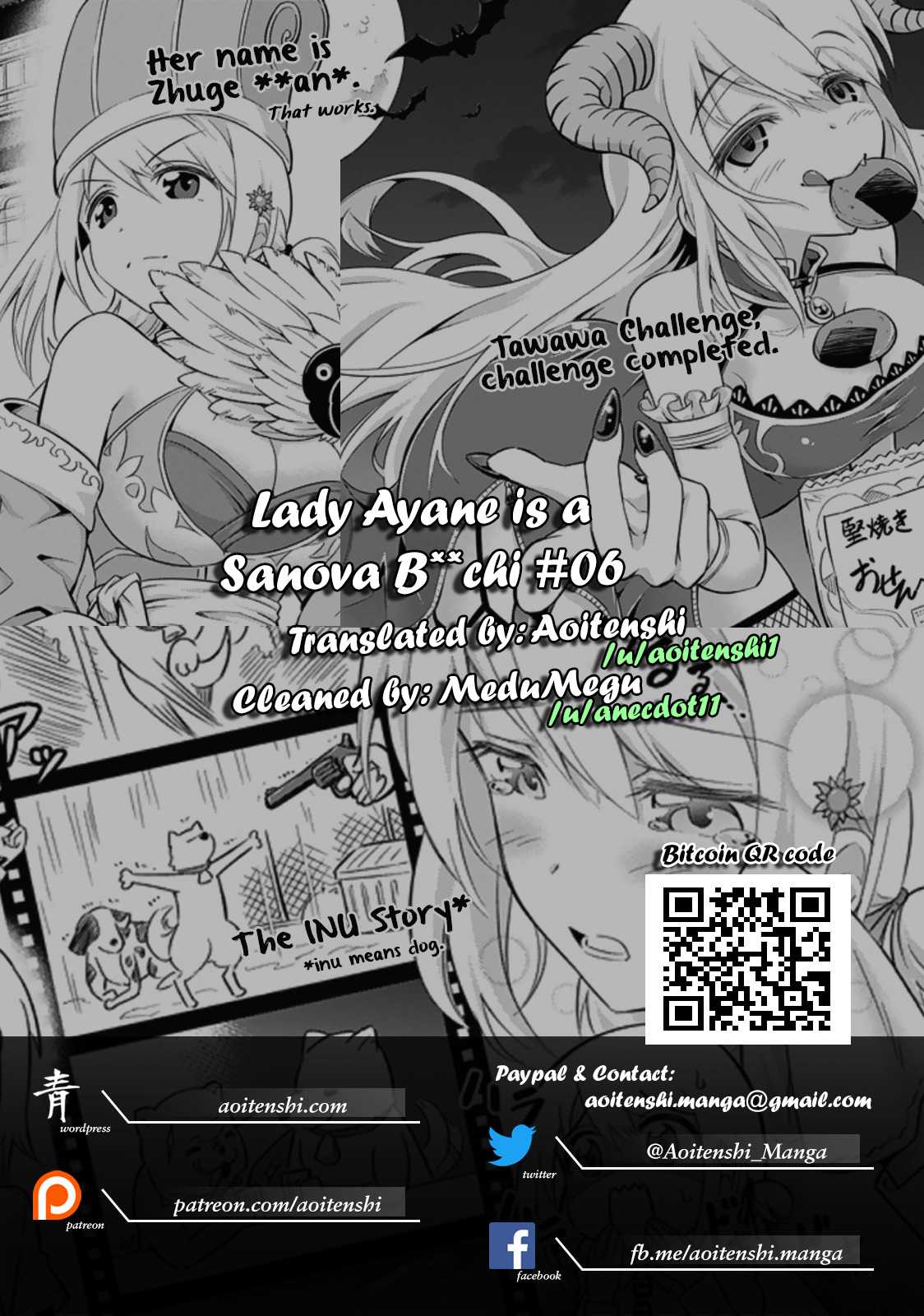 Ayane Oujou-sama wa Sanova B**ch ni Araserareru Chapter 6 page 21 - Chapter 6: At the Mov*es