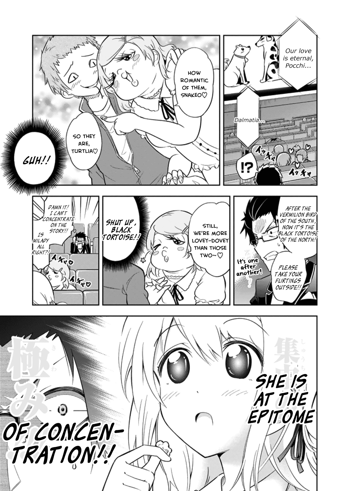 Ayane Oujou-sama wa Sanova B**ch ni Araserareru Chapter 6 page 9 - Chapter 6: At the Mov*es