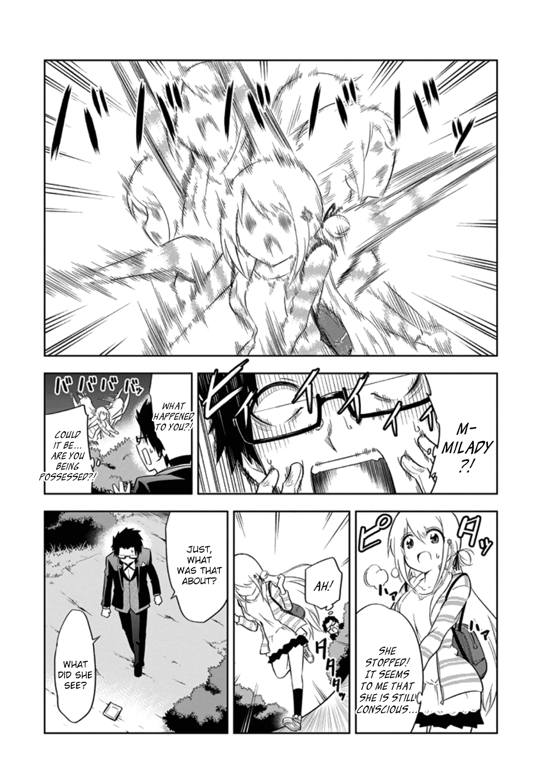 Ayane Oujou-sama wa Sanova B**ch ni Araserareru Chapter 8 page 8 - Chapter 8: In a T*st of Courage [Part One]