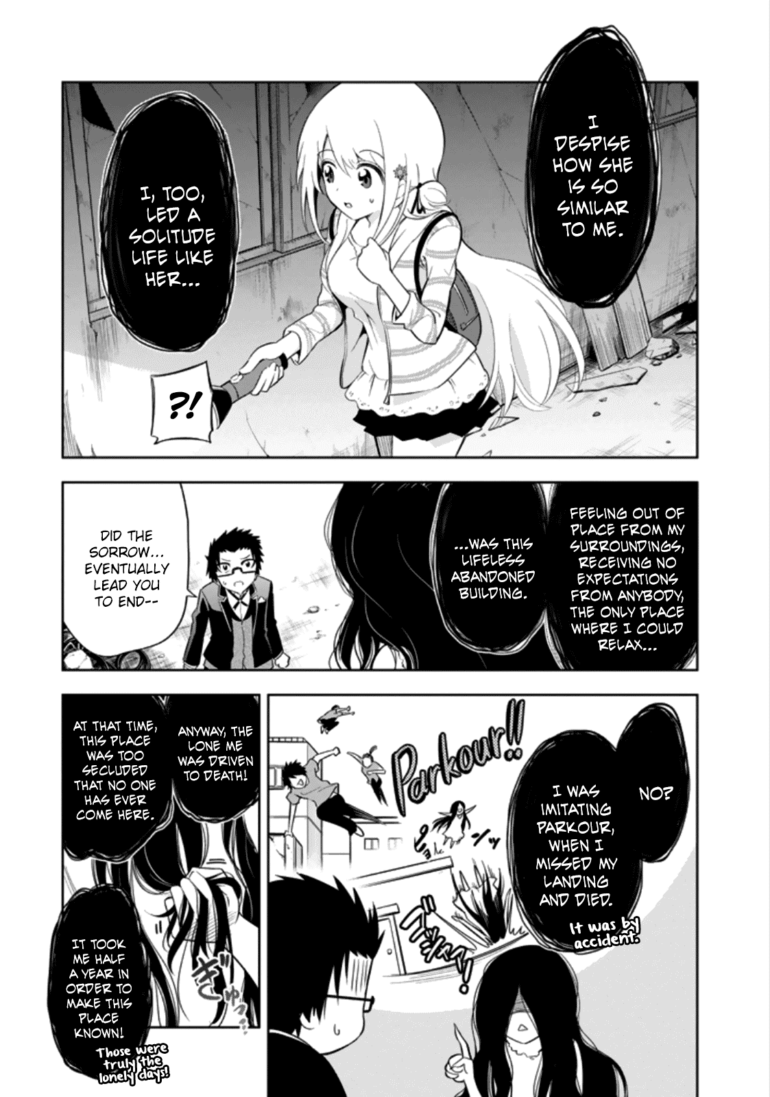 Ayane Oujou-sama wa Sanova B**ch ni Araserareru Chapter 9 page 10 - Chapter 9: In a T*st of Courage [Part Two]