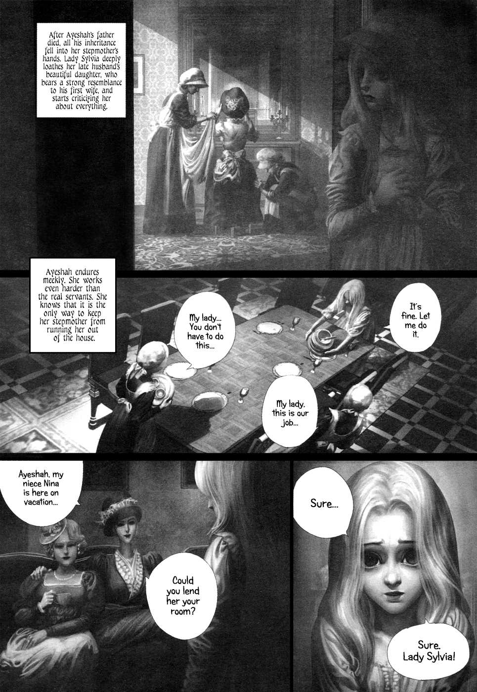 Ayeshah's Secret Chapter 3 page 3 - Chapter 3