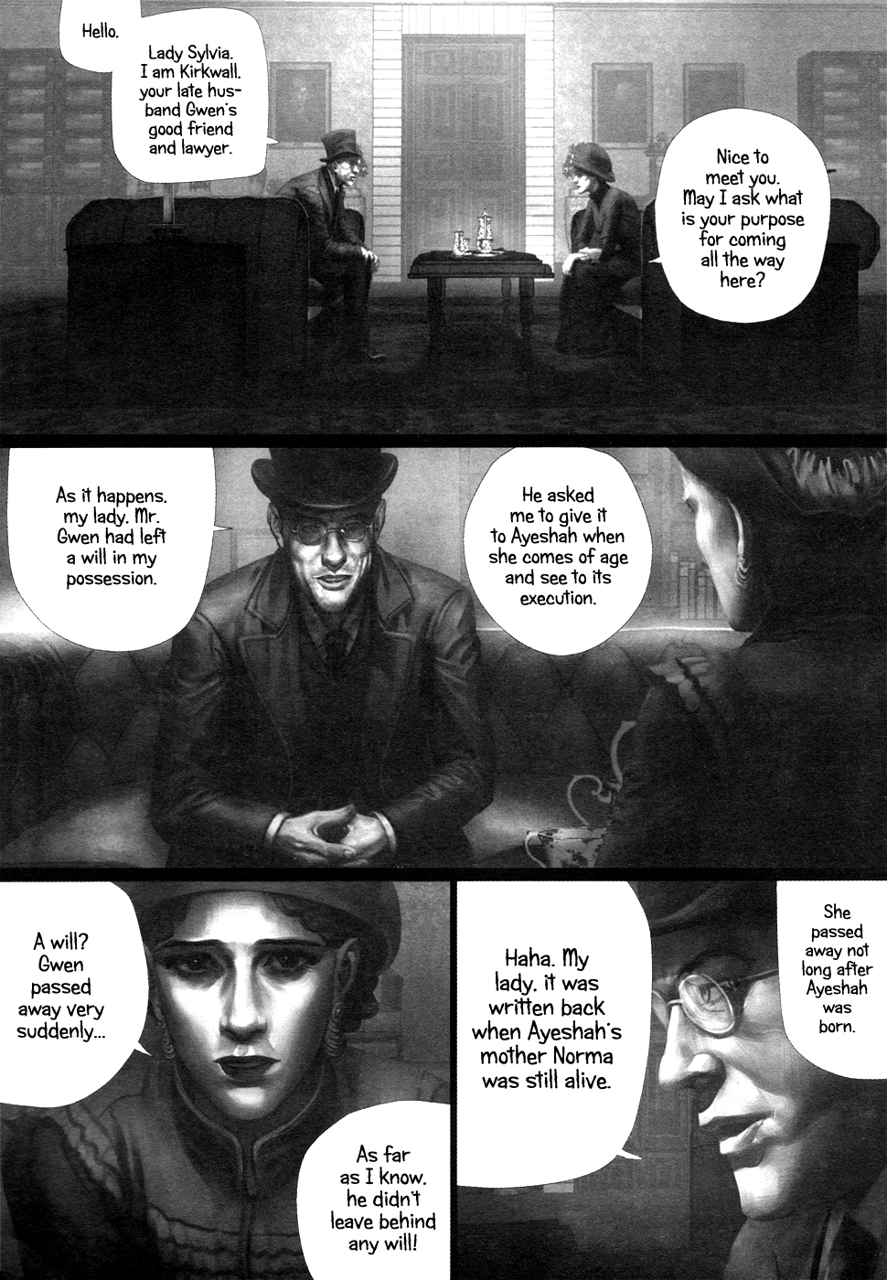 Ayeshah's Secret Chapter 3 page 38 - Chapter 3