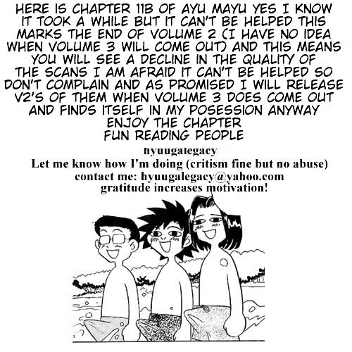 Ayu Mayu Chapter 11.2 page 1 - Chapter 11.2 : [continuation]