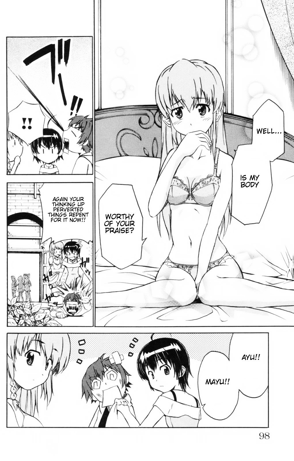 Ayu Mayu Chapter 3.1 page 12 - Chapter 3.1 : Gym Uniform's Exciting Music