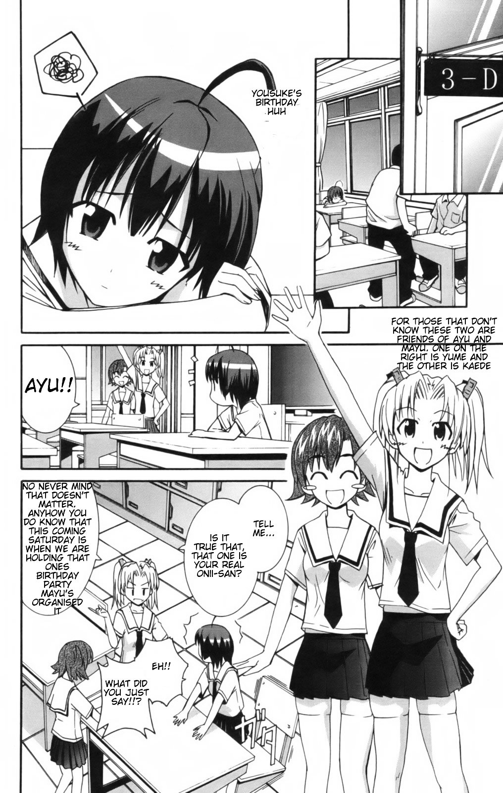 Ayu Mayu Chapter 7.1 page 7 - Chapter 7.1 : Birthday Present