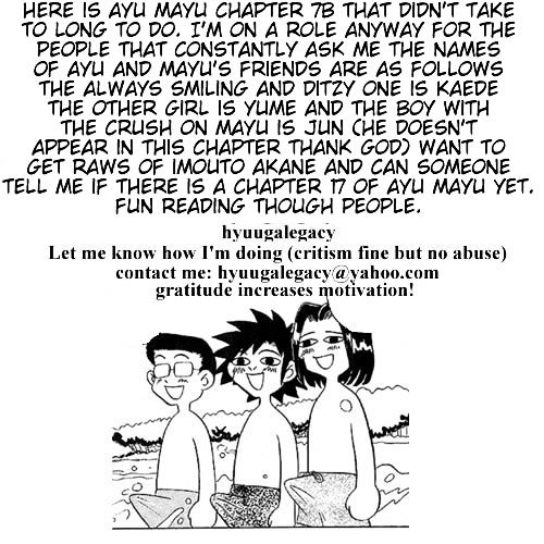 Ayu Mayu Chapter 7.2 page 1 - Chapter 7.2 : [continuation]