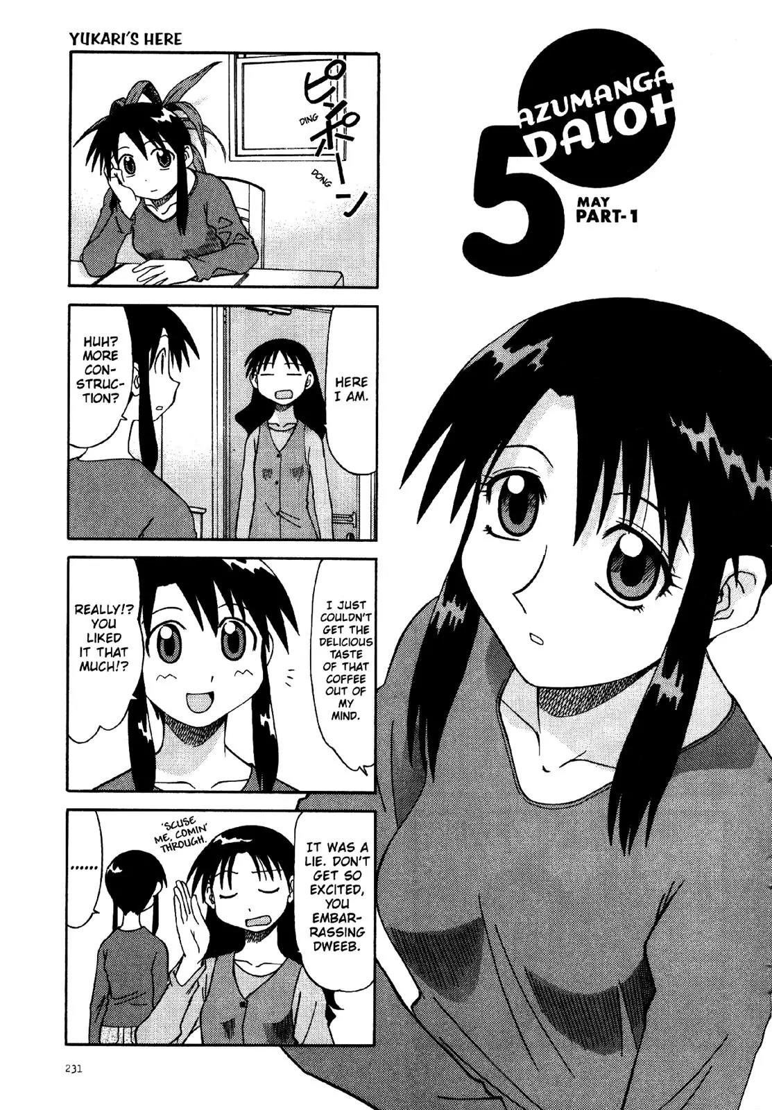 Azumanga Daioh Chapter 15 page 1 - Chapter 15