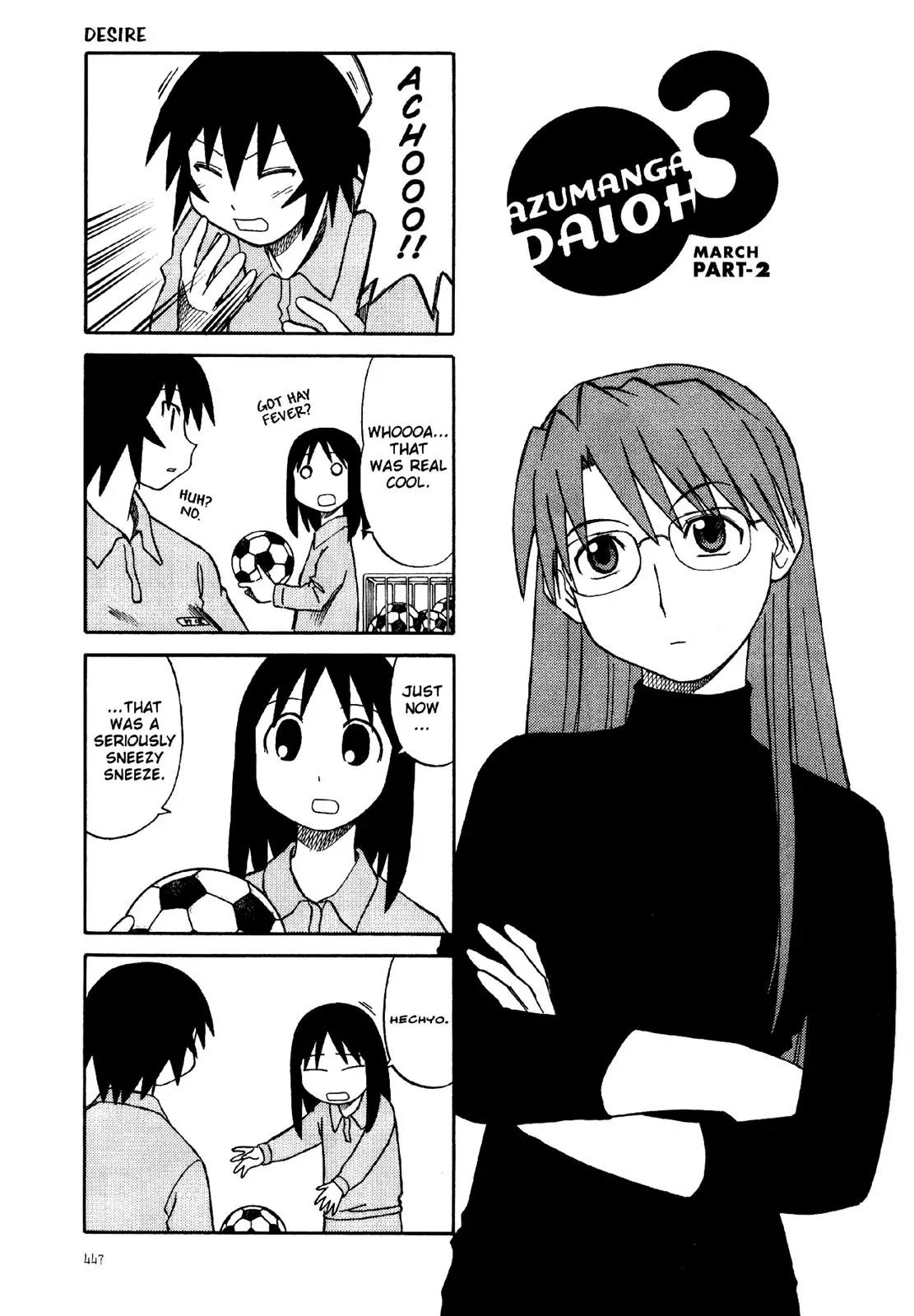 Azumanga Daioh Chapter 25 page 9 - Chapter 25