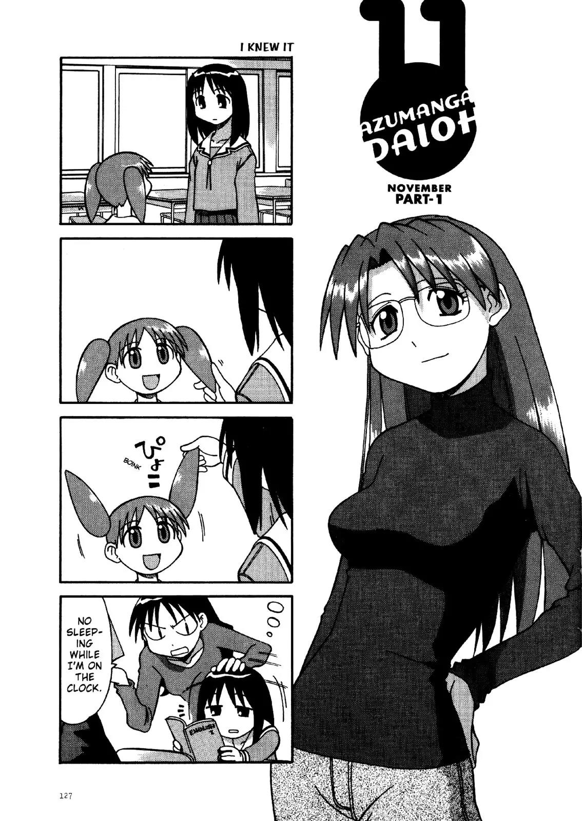 Azumanga Daioh Chapter 9 page 1 - Chapter 9