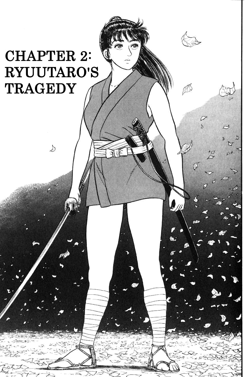 Azumi Chapter 10 page 1 - Chapter 10: Ryuutaro's Tragedy