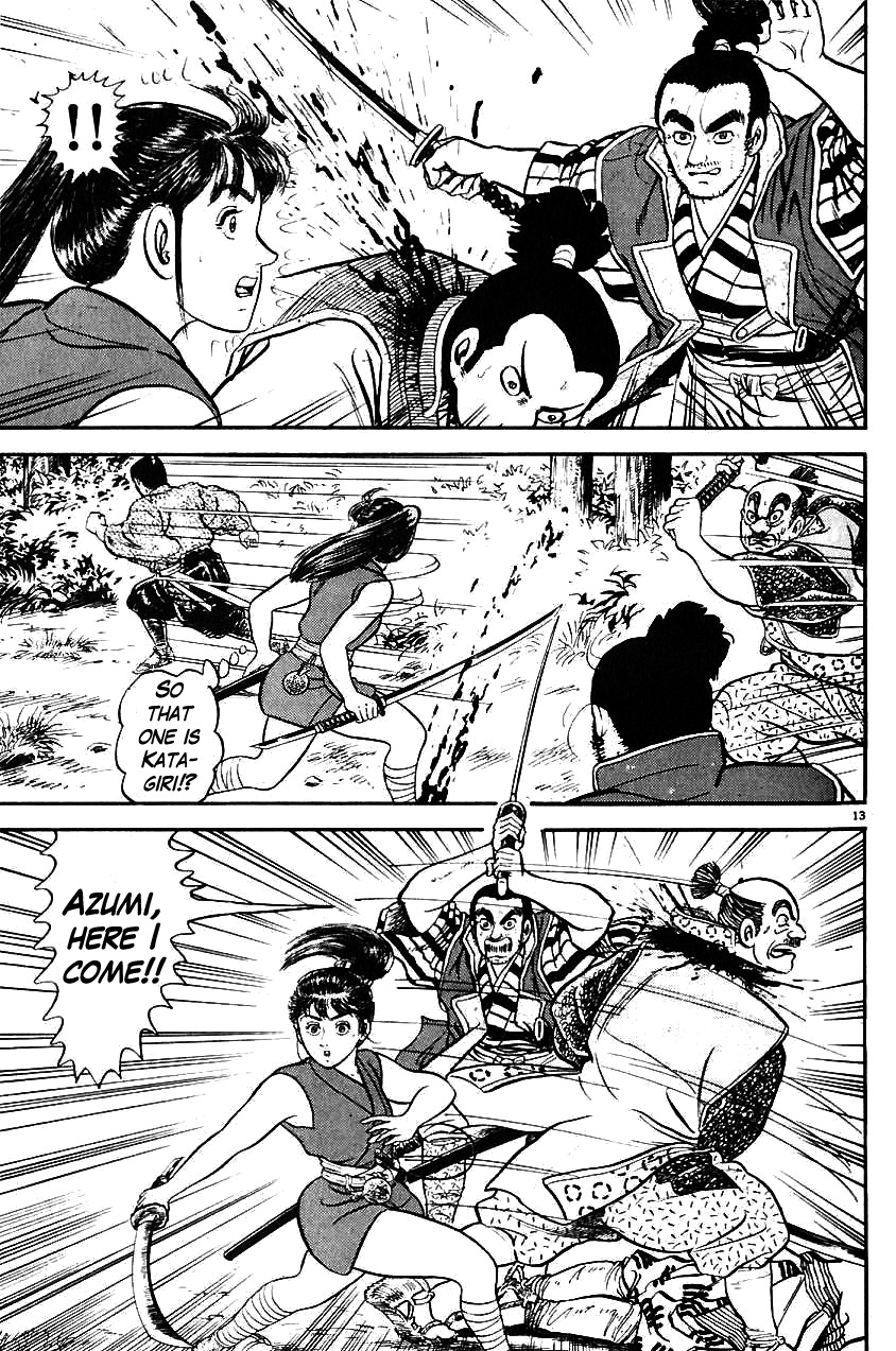 Azumi Chapter 10 page 13 - Chapter 10: Ryuutaro's Tragedy