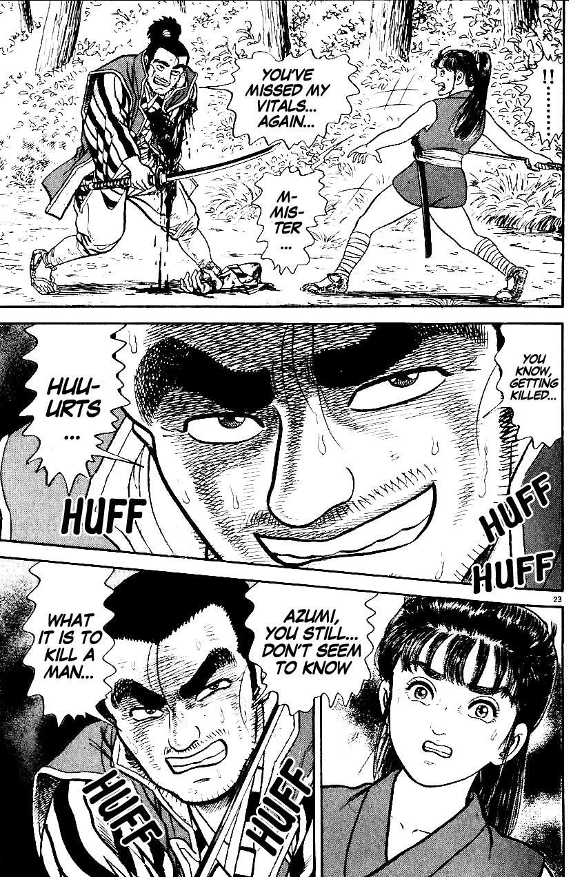 Azumi Chapter 10 page 23 - Chapter 10: Ryuutaro's Tragedy