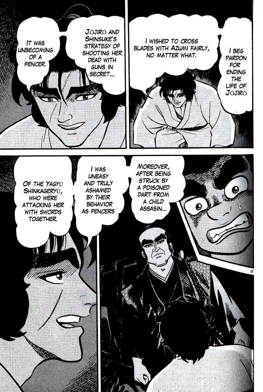 Azumi Chapter 100 page 17 - Chapter 100: Sakon's Tenacity