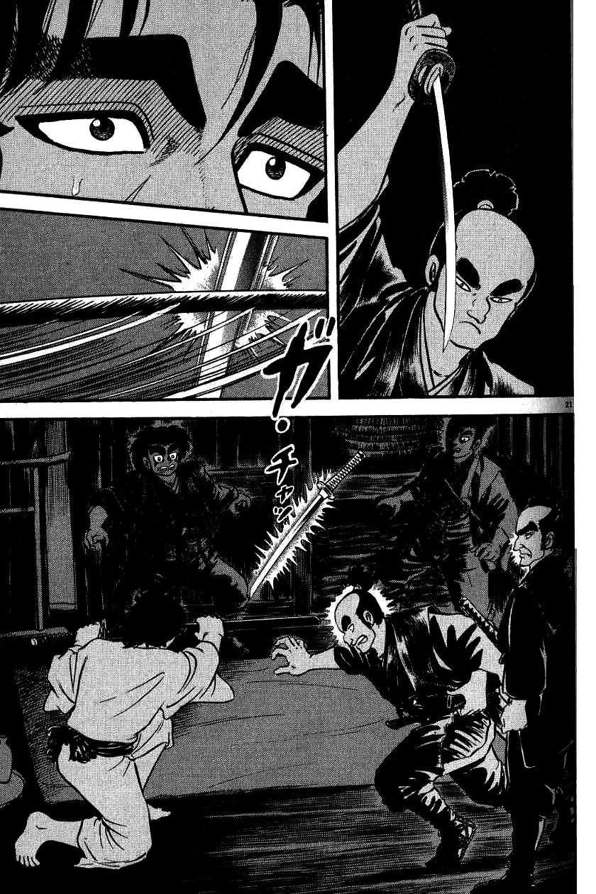 Azumi Chapter 100 page 21 - Chapter 100: Sakon's Tenacity