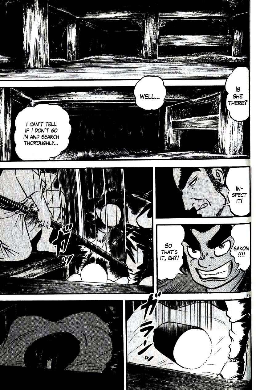 Azumi Chapter 100 page 25 - Chapter 100: Sakon's Tenacity