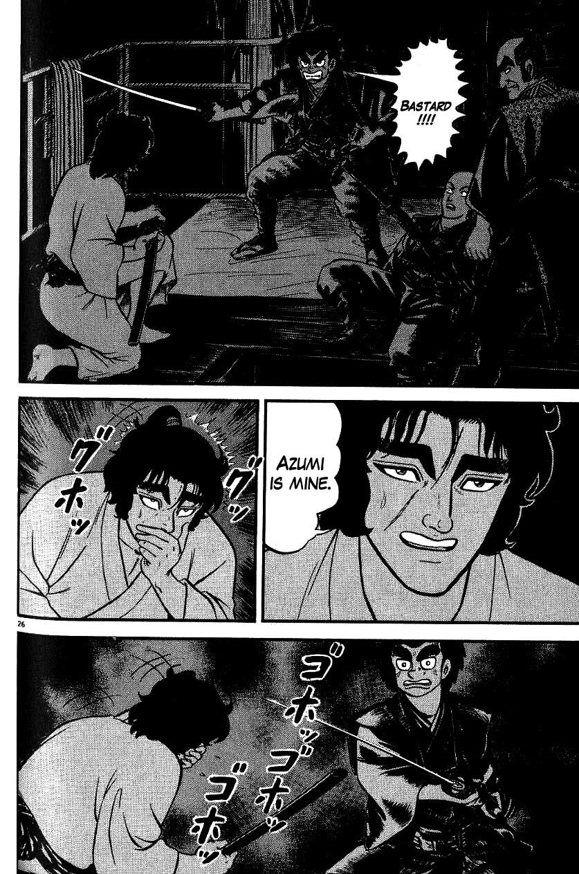Azumi Chapter 100 page 26 - Chapter 100: Sakon's Tenacity