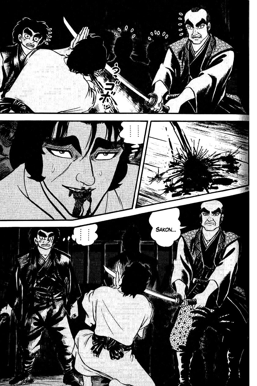 Azumi Chapter 100 page 29 - Chapter 100: Sakon's Tenacity