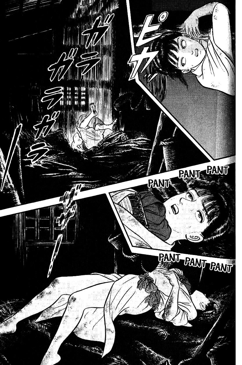 Azumi Chapter 100 page 33 - Chapter 100: Sakon's Tenacity