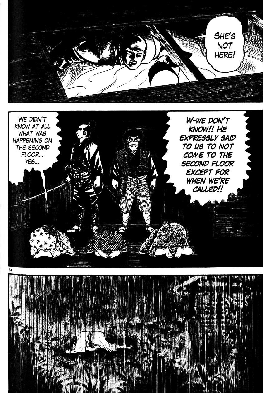 Azumi Chapter 100 page 34 - Chapter 100: Sakon's Tenacity