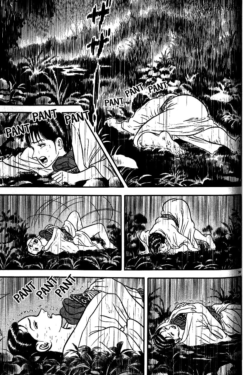 Azumi Chapter 100 page 35 - Chapter 100: Sakon's Tenacity