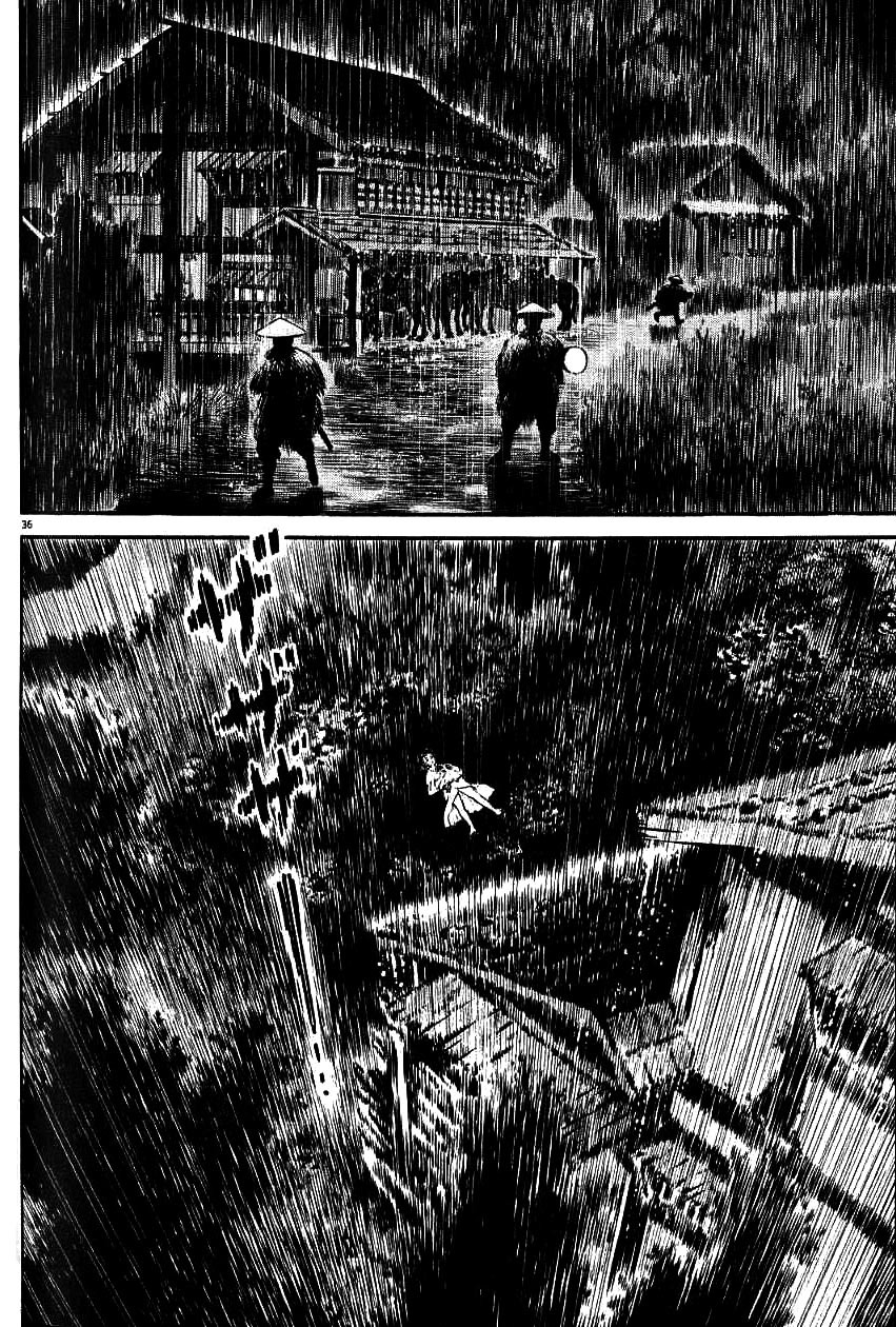 Azumi Chapter 100 page 36 - Chapter 100: Sakon's Tenacity