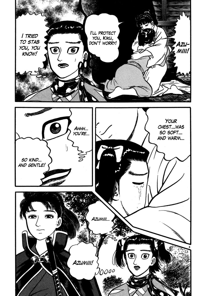 Azumi Chapter 106 page 3 - Chapter 106: Kiku's Choice