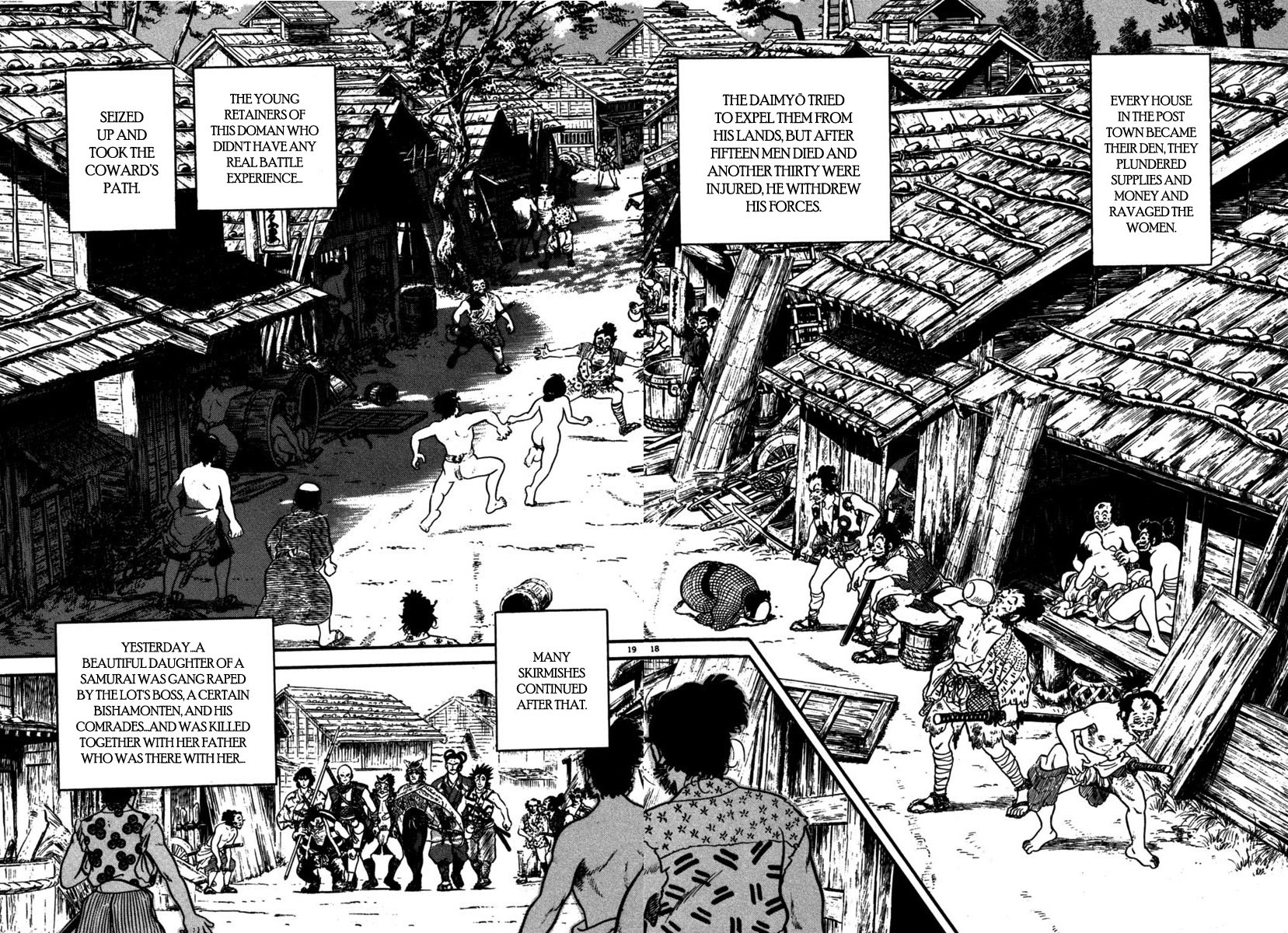 Azumi Chapter 107 page 18 - Chapter 107: Hiding in a Castle Town