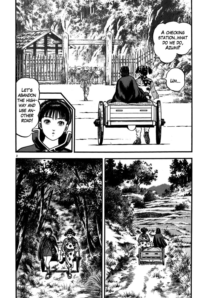Azumi Chapter 107 page 2 - Chapter 107: Hiding in a Castle Town