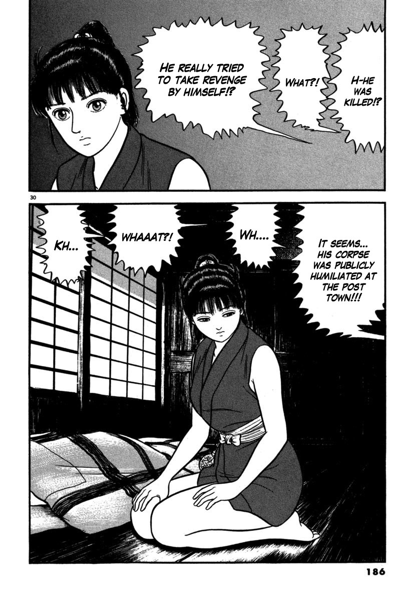 Azumi Chapter 107 page 28 - Chapter 107: Hiding in a Castle Town