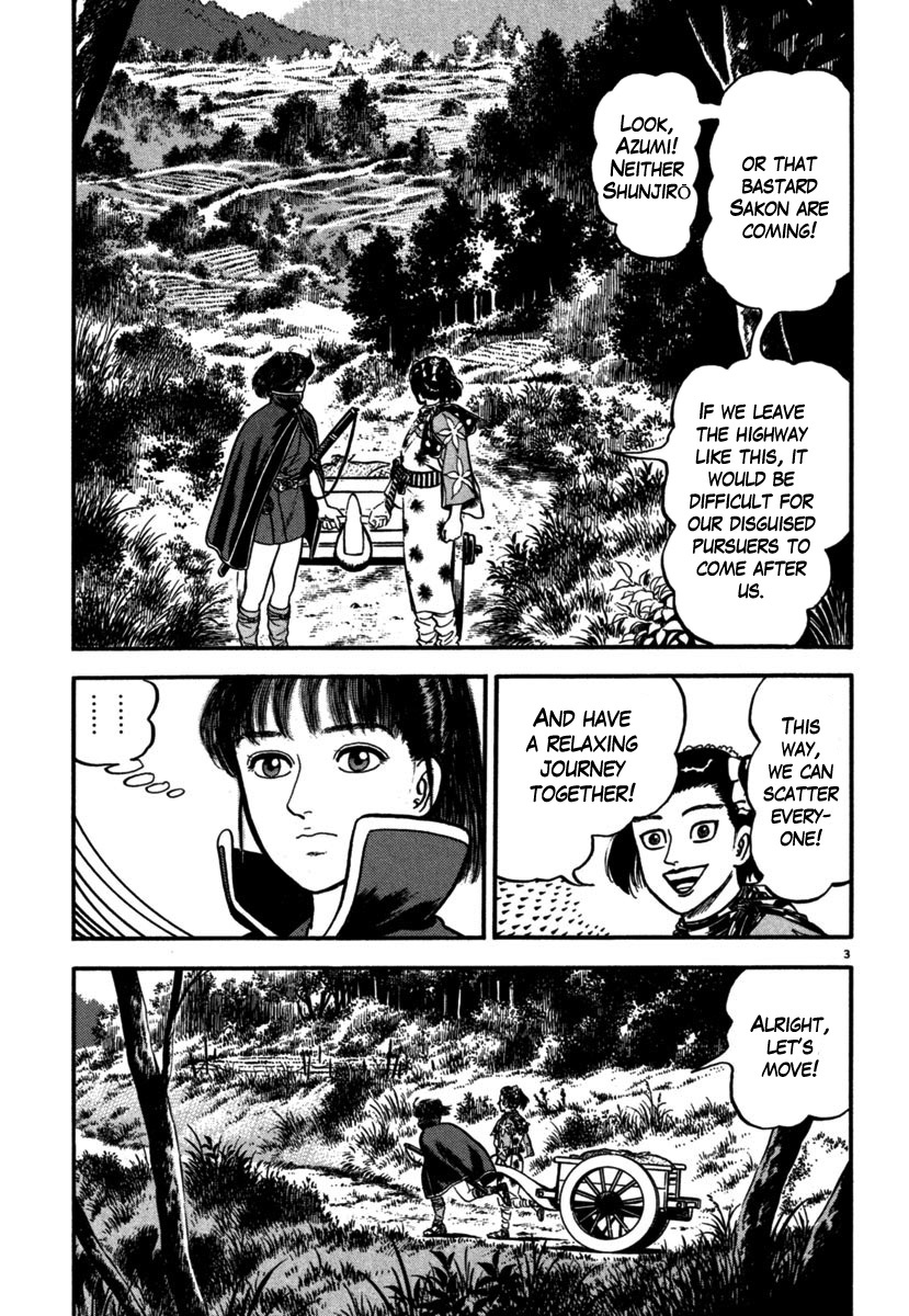 Azumi Chapter 107 page 3 - Chapter 107: Hiding in a Castle Town