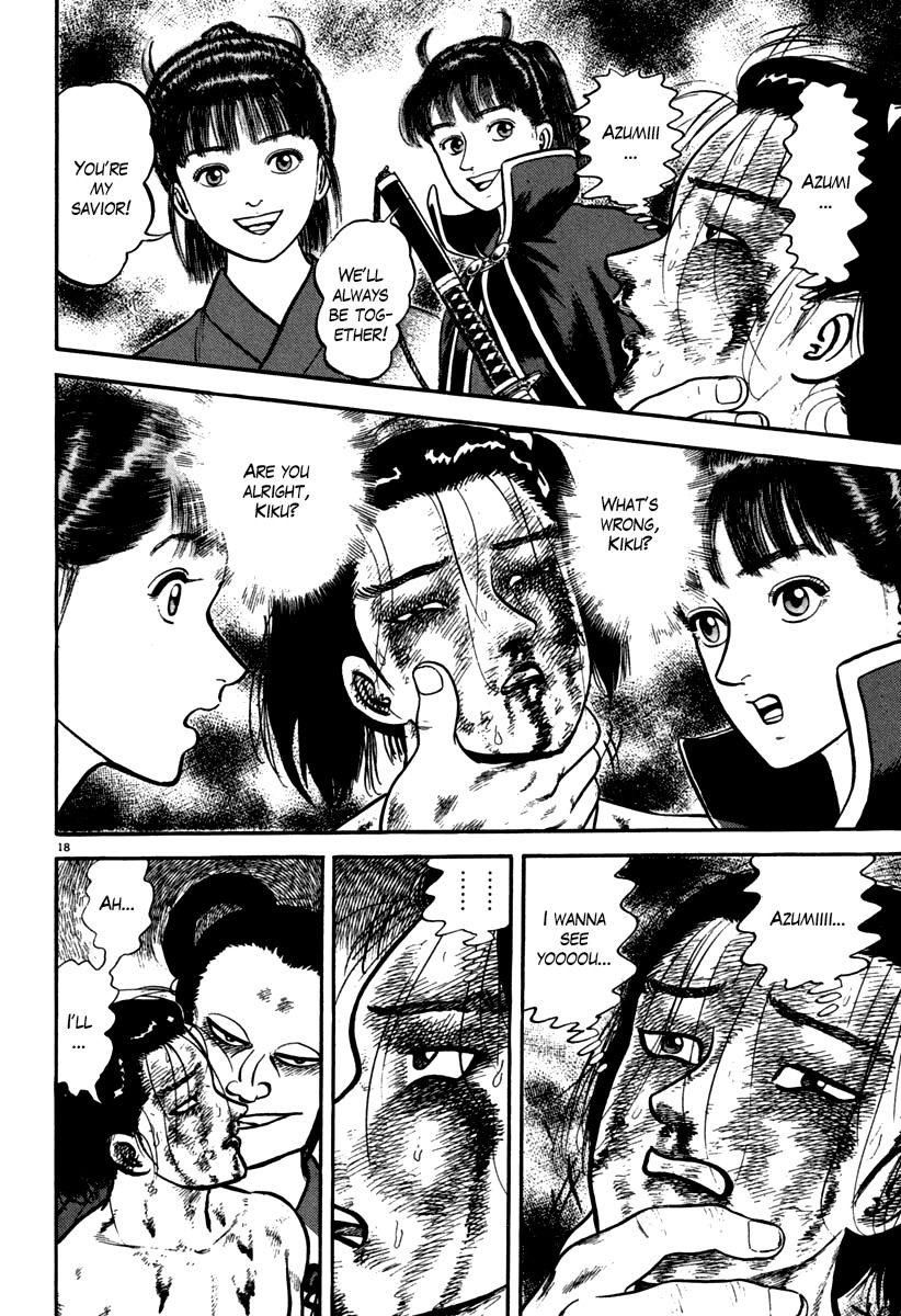 Azumi Chapter 113 page 18 - Chapter 113: Each and Everyone's Hardships