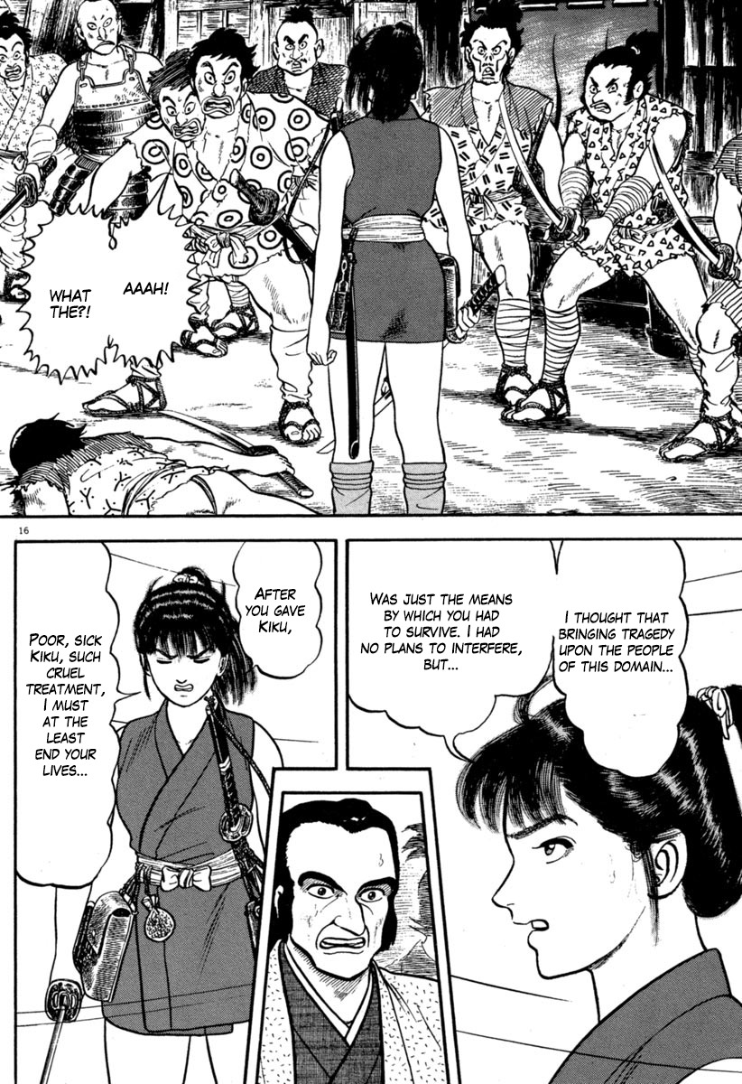 Azumi Chapter 115 page 16 - Chapter 115: Kiku's Tragedy