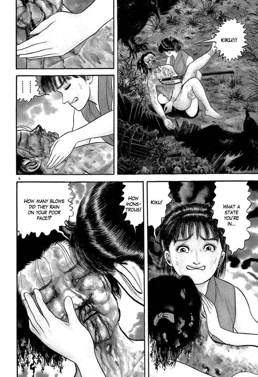 Azumi Chapter 115 page 6 - Chapter 115: Kiku's Tragedy