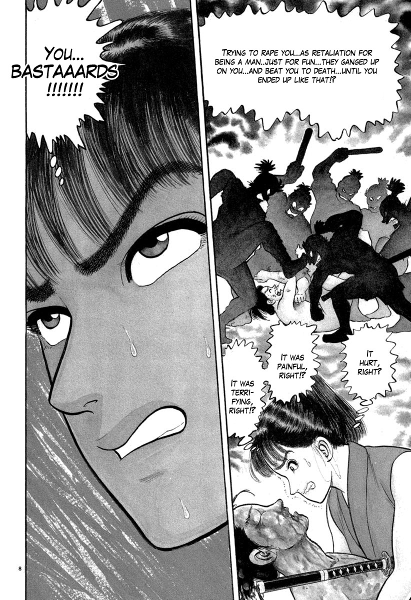 Azumi Chapter 115 page 8 - Chapter 115: Kiku's Tragedy