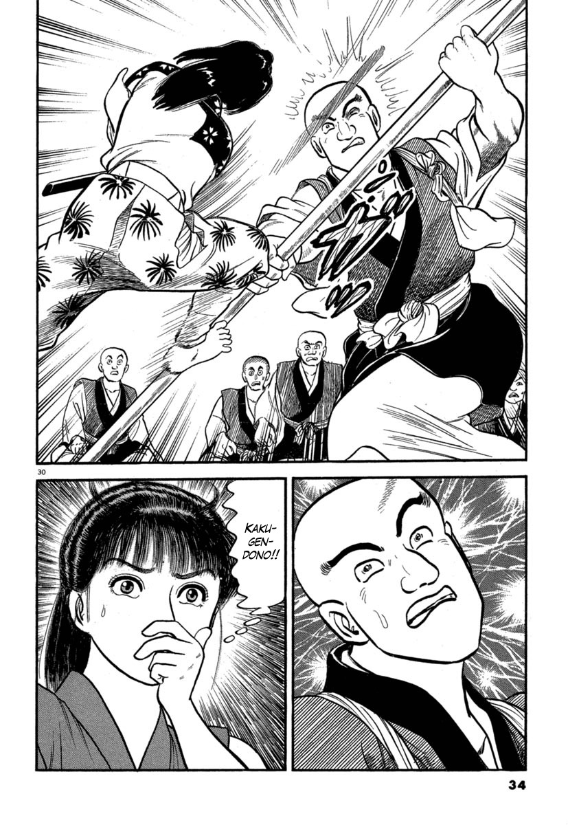 Azumi Chapter 123 page 34 - Chapter 123: The Ornate Hairpin and the Assassin
