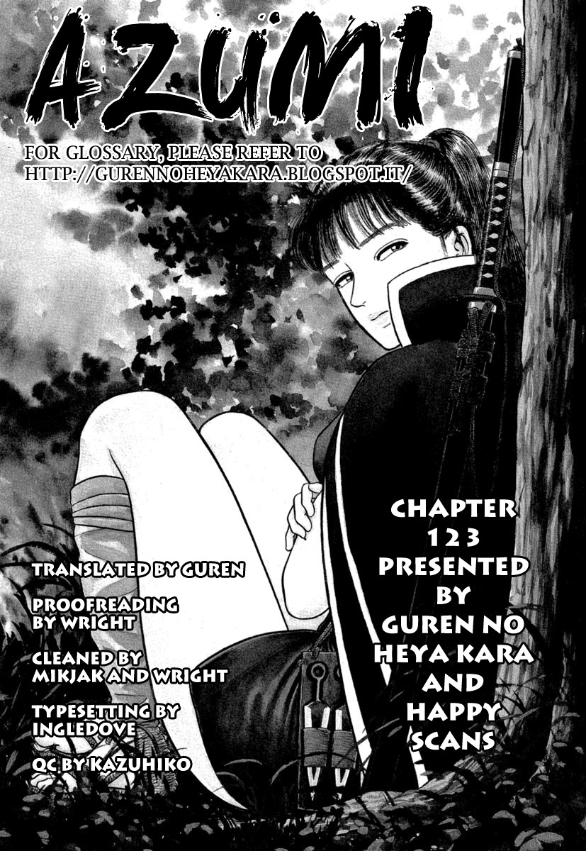 Azumi Chapter 123 page 35 - Chapter 123: The Ornate Hairpin and the Assassin
