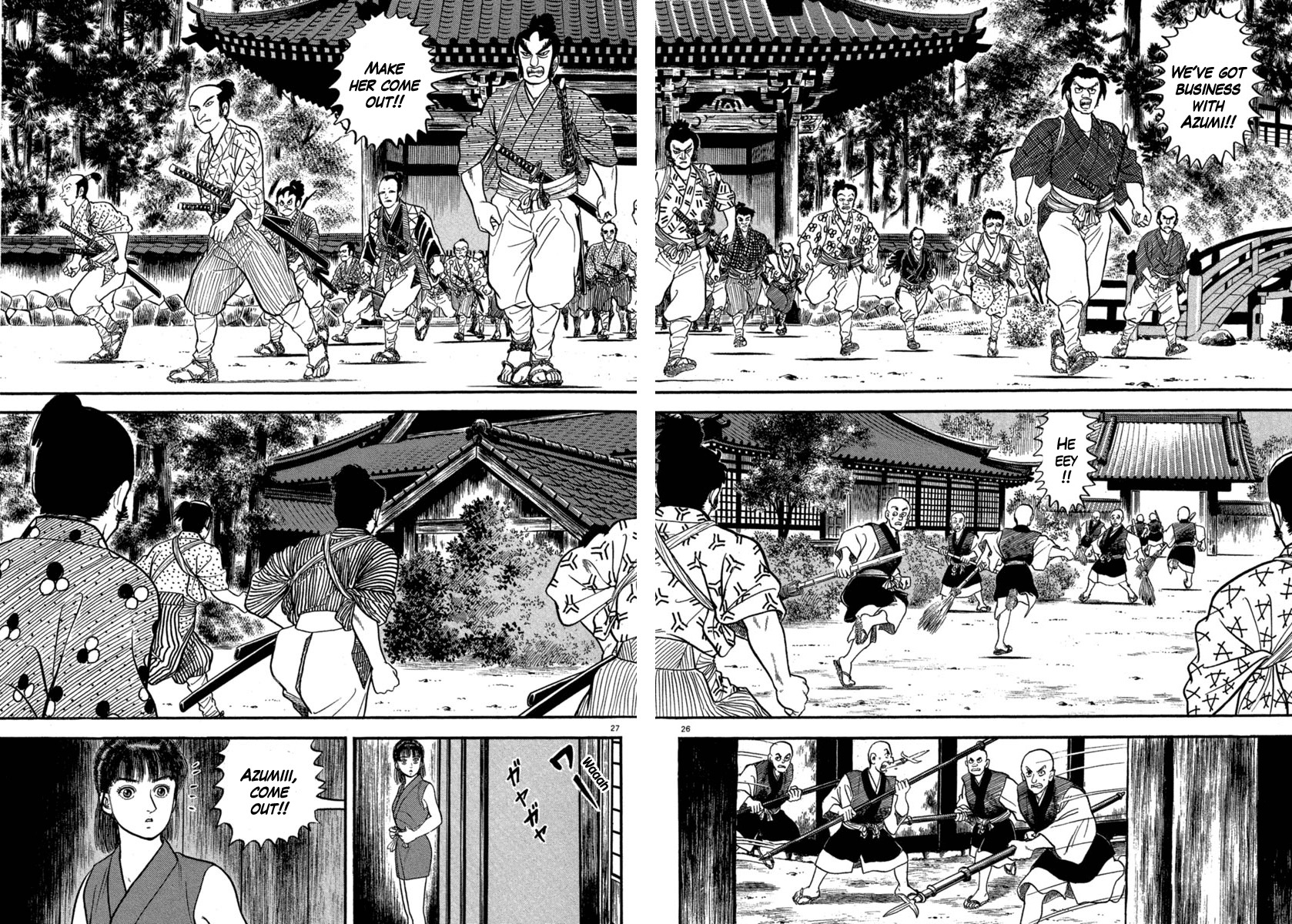 Azumi Chapter 125 page 26 - Chapter 125: A Sad Friendship