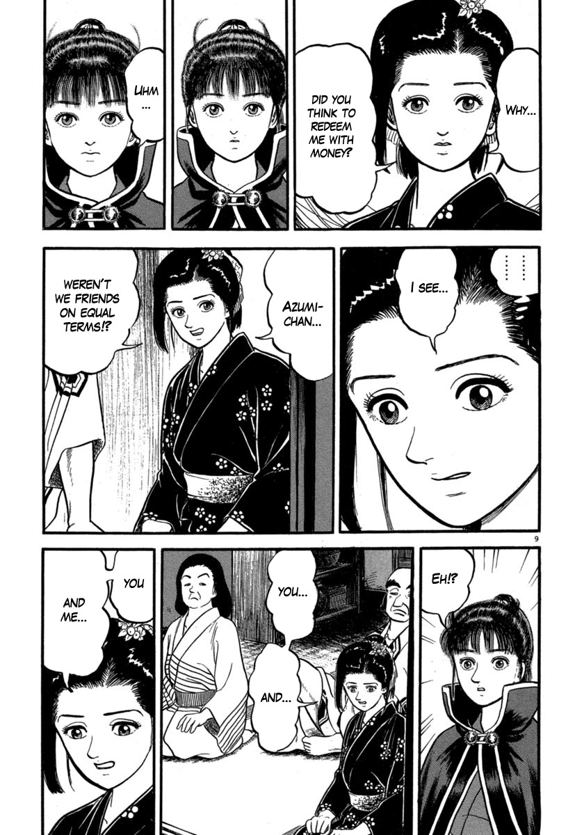 Azumi Chapter 125 page 9 - Chapter 125: A Sad Friendship