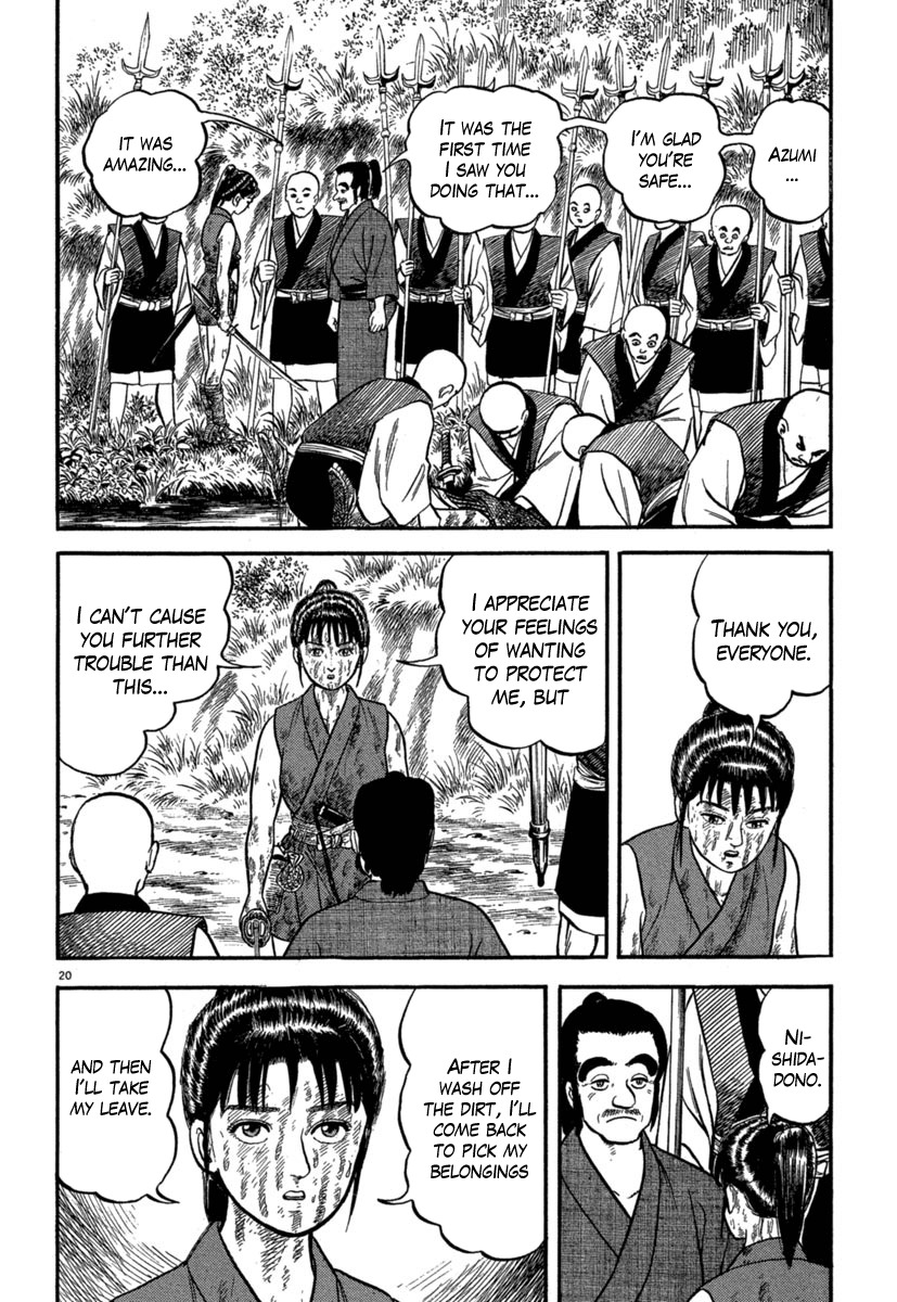 Azumi Chapter 126 page 18 - Chapter 126: Counterattack and Setting Matters