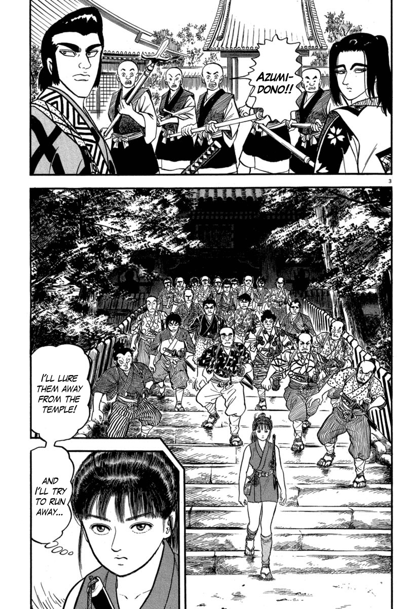 Azumi Chapter 126 page 3 - Chapter 126: Counterattack and Setting Matters