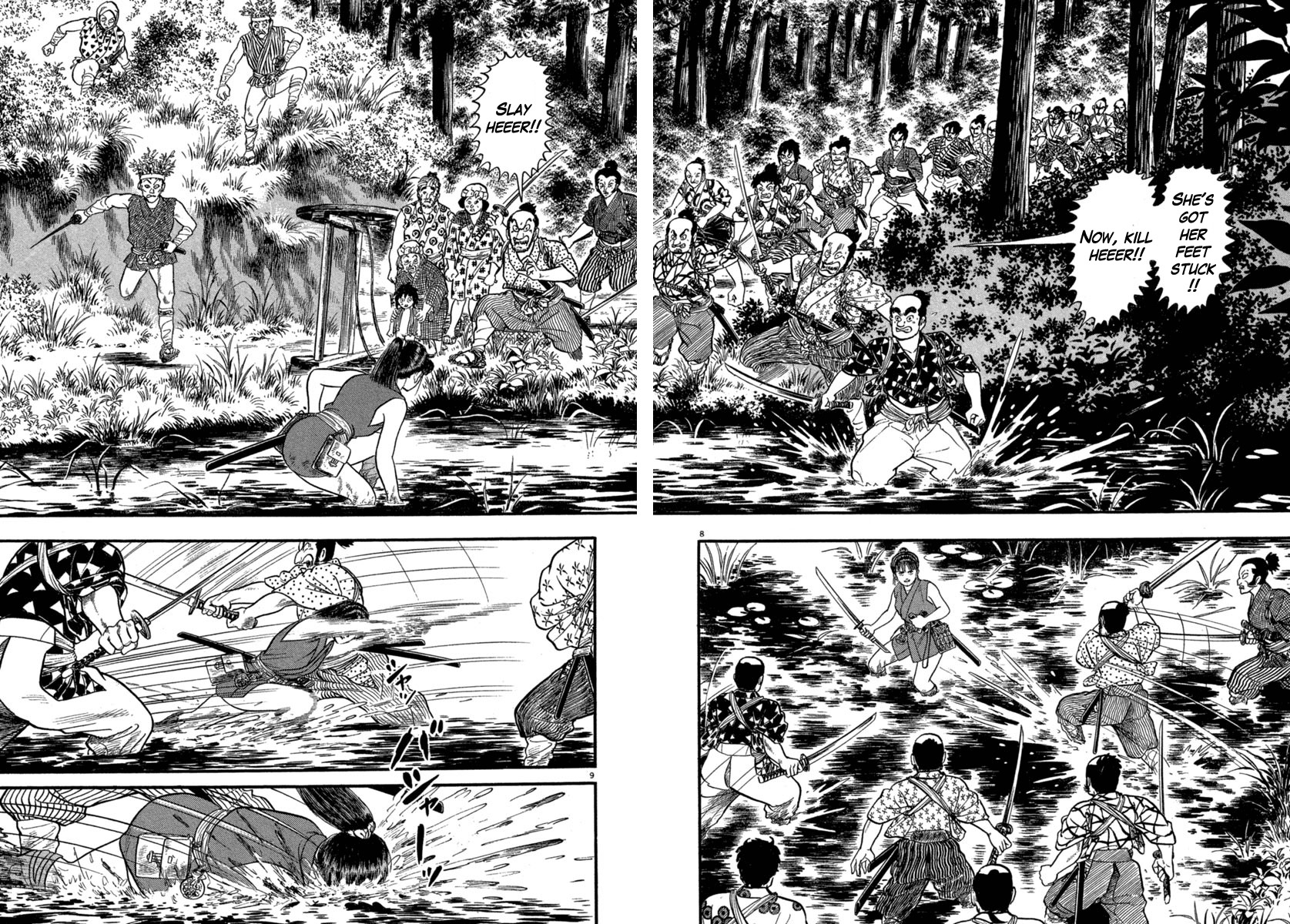 Azumi Chapter 126 page 8 - Chapter 126: Counterattack and Setting Matters