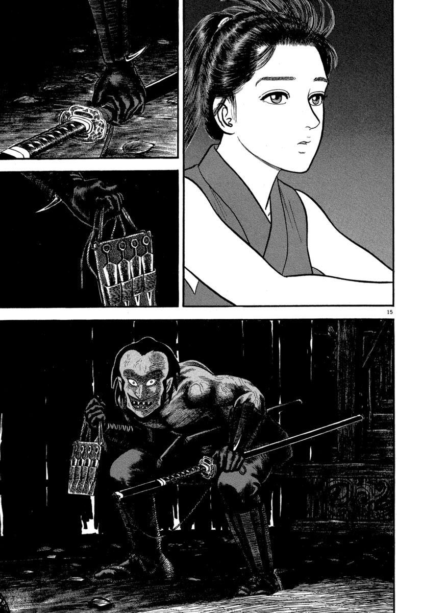 Azumi Chapter 128 page 15 - Chapter 128: A Heart Torn Apart