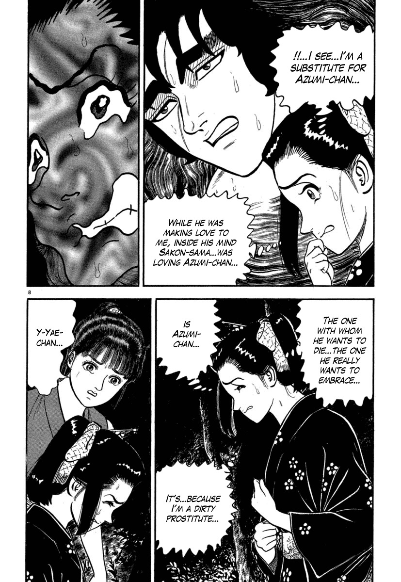 Azumi Chapter 128 page 8 - Chapter 128: A Heart Torn Apart
