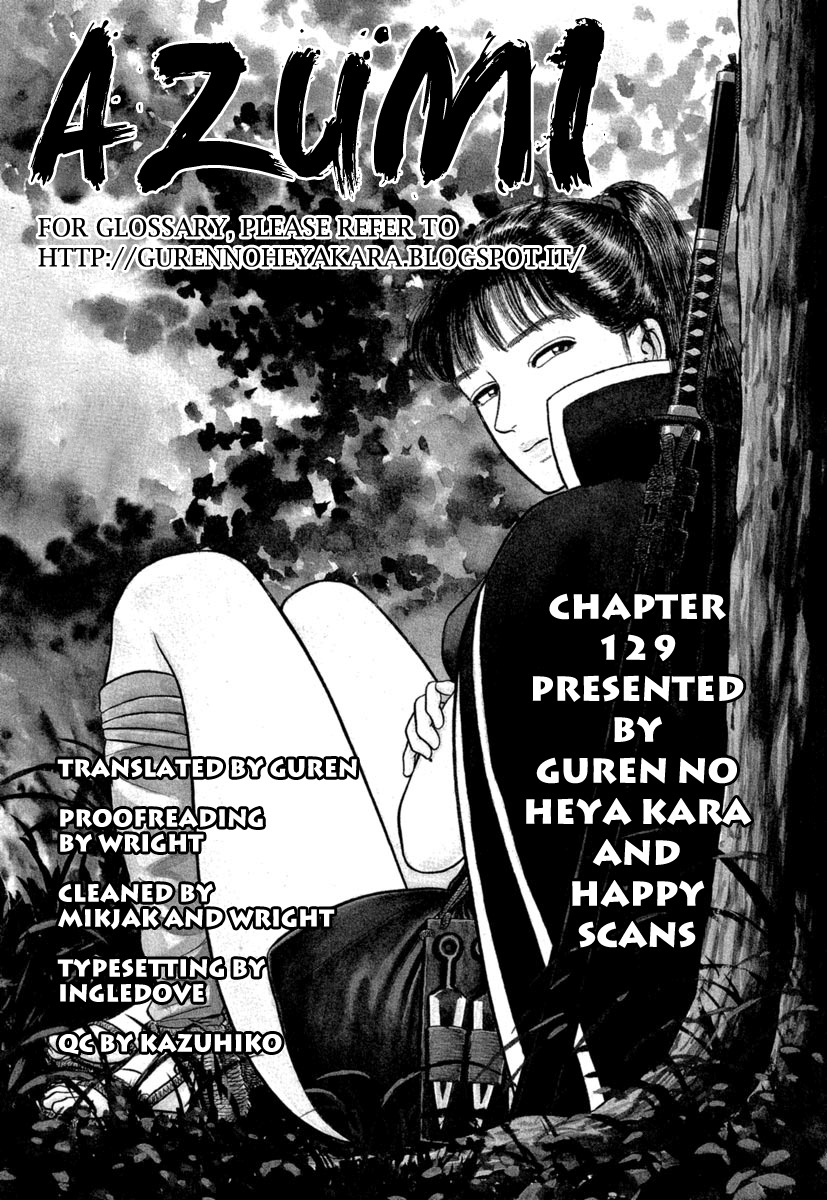 Azumi Chapter 129 page 32 - Chapter 129: Reasons to Live