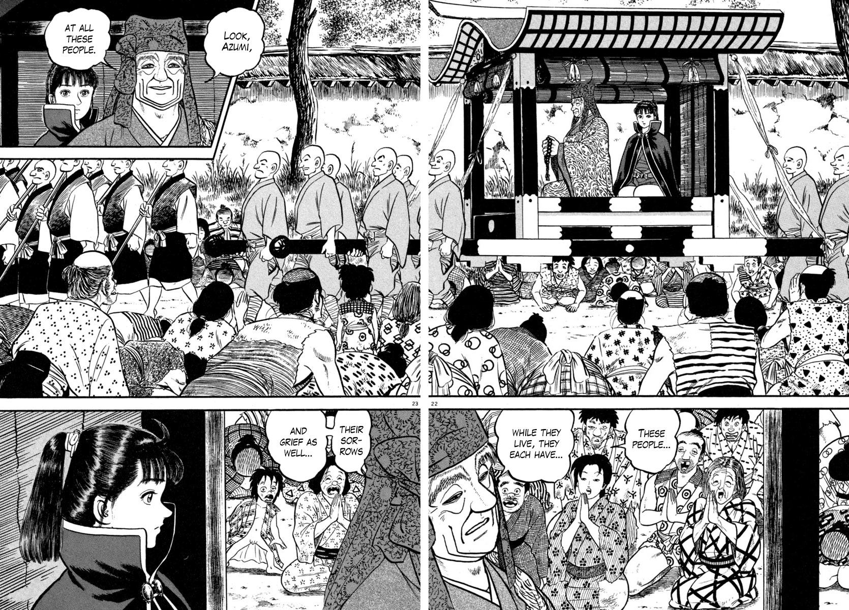 Azumi Chapter 131 page 22 - Chapter 131: Tears