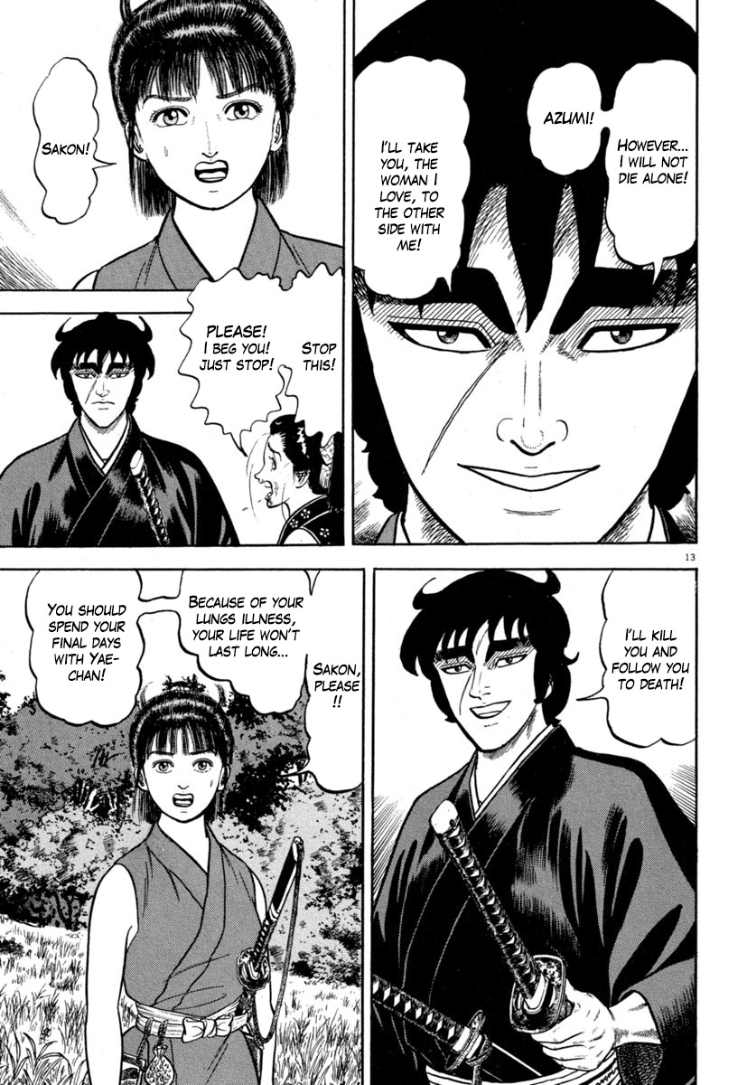 Azumi Chapter 134 page 13 - Chapter 134: Because of the Sword
