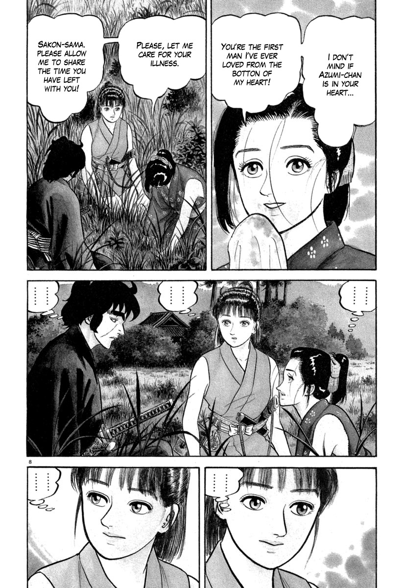Azumi Chapter 134 page 8 - Chapter 134: Because of the Sword