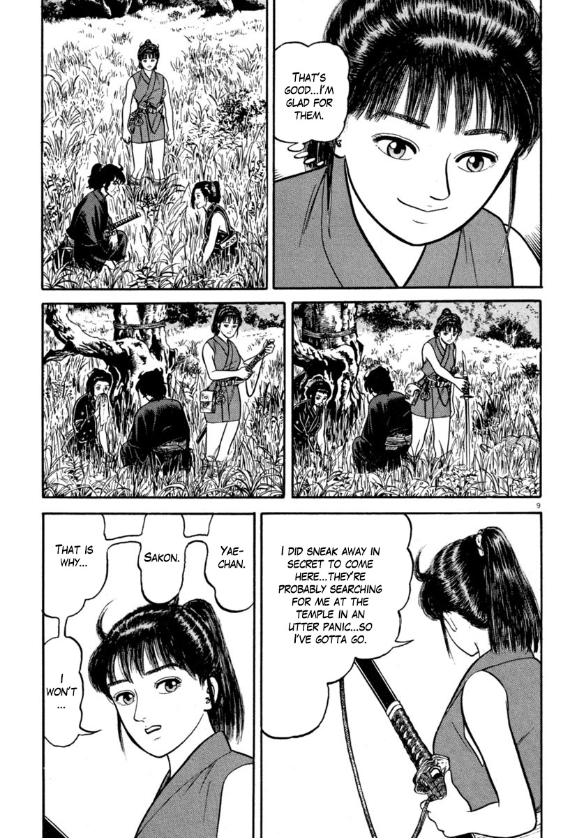 Azumi Chapter 134 page 9 - Chapter 134: Because of the Sword