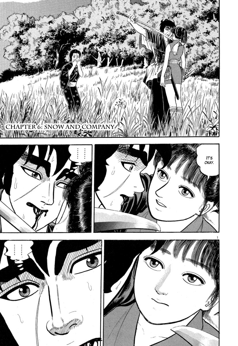 Azumi Chapter 135 page 1 - Chapter 135: Snow and Company