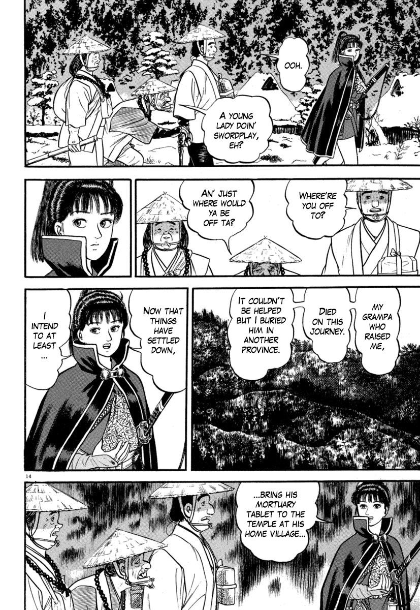 Azumi Chapter 135 page 14 - Chapter 135: Snow and Company
